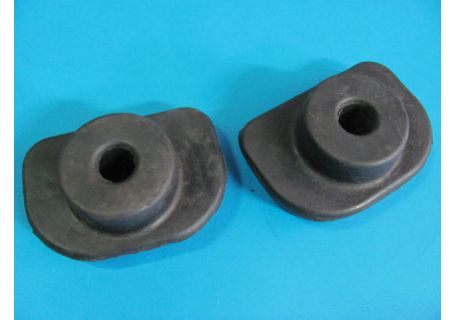 Coppia tasselli antivibranti inferiori attacco posteriore telaio gruppi meccanici Lancia Fulvia 1^ serie 4 marce