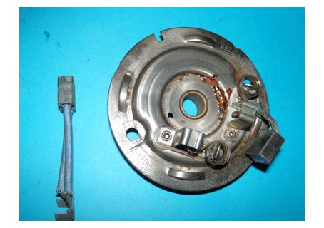 Supporto lato collettore motorino di avviamento tipo Ducellier Lancia Beta 1300/1600