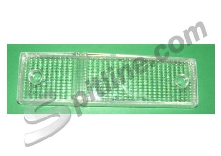 Plastica incolore Siem fanale anteriore sinistro Lancia Beta Coupè, Spyder, HPE (foro grande per vite in plastica)