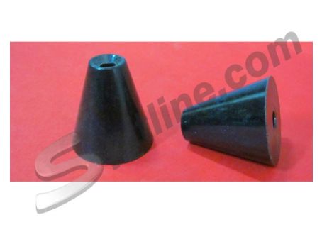 Coppia distanziali laterali a cono per paraurti Alfa Romeo