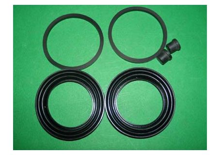 Serie guarnizioni pinza freno ruote anteriori Fiat 124, 124 Special, Special T, 124 Spider, Fiat 128 ('69-'84), 131 (10/'74-'84), 132 ('73-'82), 900T/E (Doppio Circuito), Lancia Delta (-10/1982)