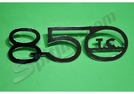 Scritta 850 T.C. (cm 14,7) per 600 Abarth
