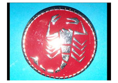 Stemma per coppa ruota 600 Abarth