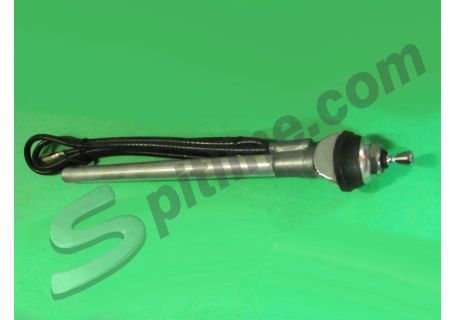 Antenna manuale cromata telescopica a 4 steli