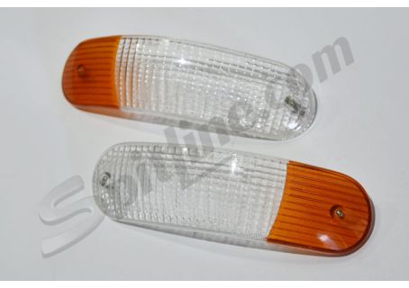 Plastiche Altissimo fanali anteriori Lancia Flavia Berlina 1800-2000 2^serie ('67 →)