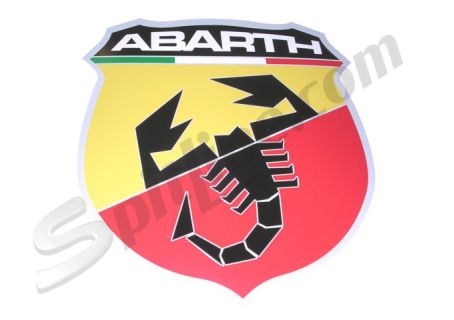 Adesivo Abarth (cm 12x13)