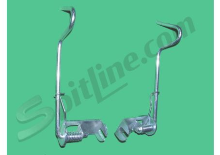 Coppia ganci alzacofano superiori per cofano motore Fiat 500 F/L/R