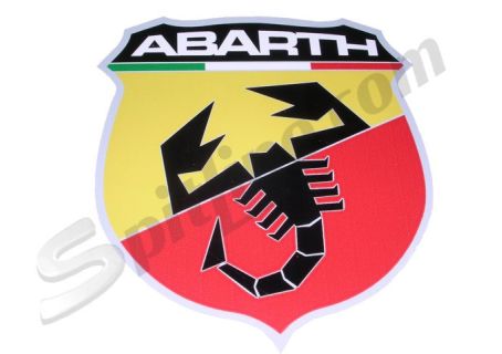 Adesivo Abarth (cm 7x7,6 circa)