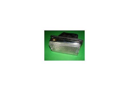 Fanale anteriore destro con corpo in plastica cromata Fiat 124 Special ('68-70)