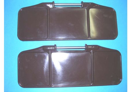 Coppia alette parasole Fiat 500 A-B-C Topolino