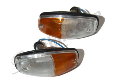 Coppia fanali frecce anteriori/laterali Altissimo Lancia Fulvia Coupé 1^ serie 1200/1300, HF 1300, Rallye 1600 HF