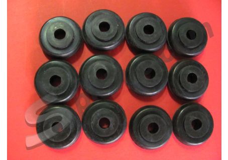 Kit anelli inferiori e superiori fissaggio ammortizzatori anteriori e posteriori Girling Alfa Romeo Giulietta Berlina, TI, Sprint, Spider, Giulia Spider