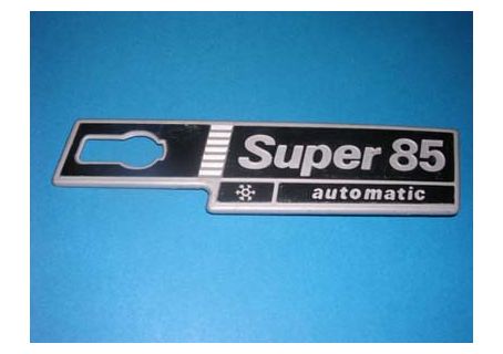 Scritta laterale destra SUPER 85 automatic per Fiat Ritmo