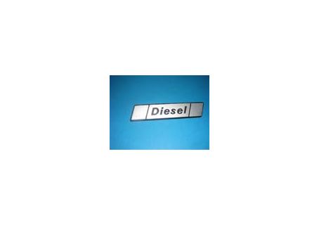 Scritta posteriore Diesel Fiat 131 1^ serie