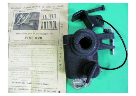 Antifurto bloccasterzo Fiat 600 1^ serie