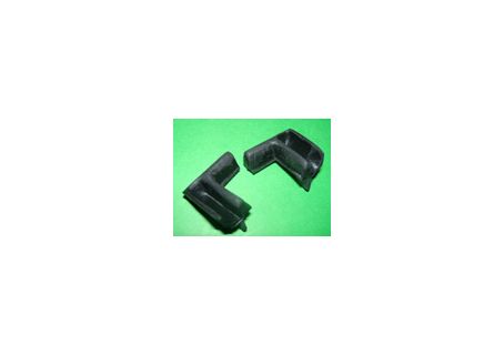 Coppia guarnizioni angolo posteriore superiore su porte Fiat 1200/1500 Spider, Osca ('59-'66)
