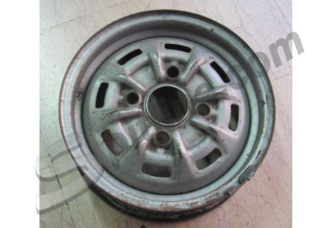 Cerchio ruota Fergat 4½ x 14" usato per Lancia Fulvia Coupé 2^ serie, Fulvia 3 ('70→), Fulvia Sport