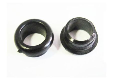 Coppia guarnizioni in plastica dura (diam. est. mm. 16) per pomello sicura chiusura sportello Fiat