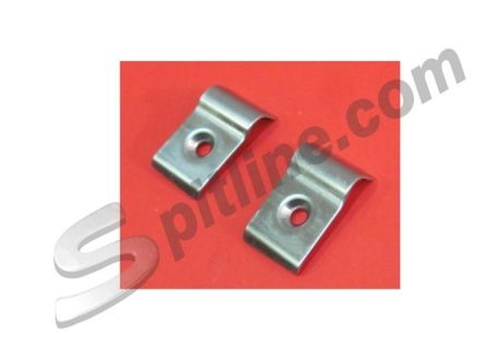 Coppia fermi capote in acciaio inox Alfa Romeo Duetto Spider ('70-'93)