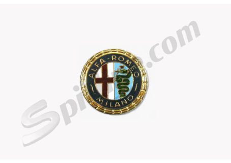 Stemmino in metallo (mm 15) Alfa Romeo Milano