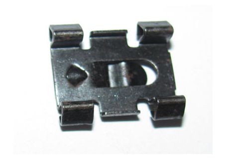 Molletta fissaggio modanatura sottoporta Fiat 600, 500F/L/R, 124 - Autobianchi Bianchina ecc.