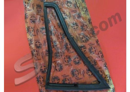 Guarnizione vetro deflettore girevole destro Alfa Romeo Giulia TI, Giulia Super 1300/1600, Berlina 1750/2000