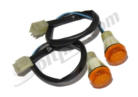 Coppia fanali frecce laterali Autobianchi Y10 ('89-'96) - Fiat Uno ('89-'94)