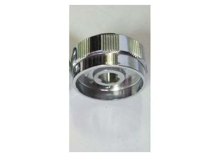 Ghiera cromata per pomello destro autoradio Voxson Stereo 8 Boccanera ecc.