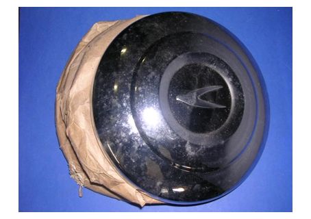 Borchia ruota Simca 1000 fondo nero