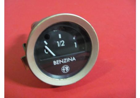 Strumento livello benzina usato Veglia Borletti Alfa Romeo 1750 Berlina (bordo dorato)