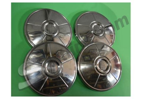 Serie 4 coppe ruota usate Fiat 125 Special 1^ serie ('68-'72)