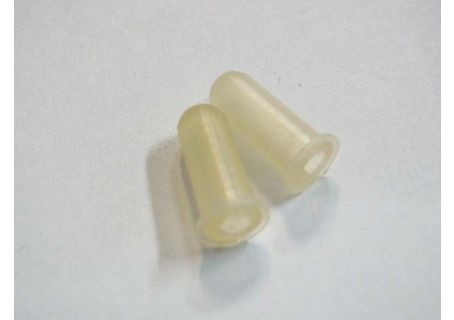 Coppia boccole in plastica per fissaggio scritte varie Fiat