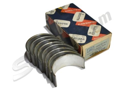 Serie bronzine biella 0.20" Glacier B4443 SA per Alfa Romeo 1600/1750 cc. serie Giulia (105) , GT Bertone, Duetto 