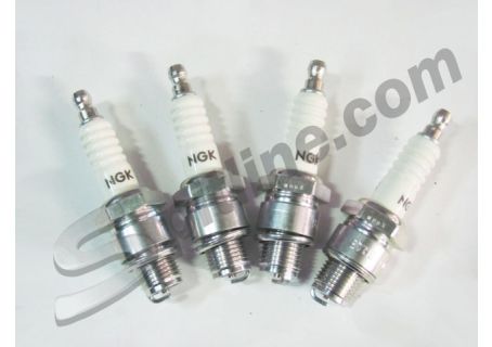 Serie 4 candele NGK per Fiat 500 C Topolino ecc.
