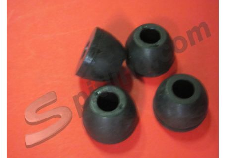 Serie 4 boccole tirante barra stabilizzatrice anteriore Alfa Romeo Giulietta Berlina, TI, Sprint, Giulietta Spider 1300, Giulia Spider 1600 ('55-'65), SS