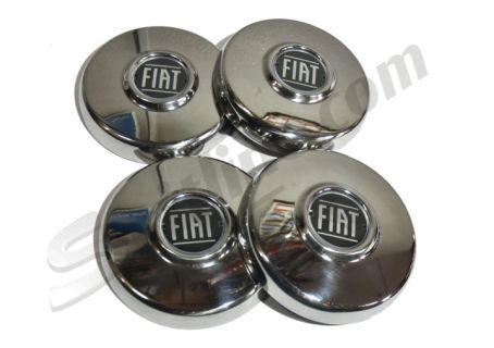 Serie 4 coppe ruota per cerchi Cromodora Fiat 124 Spider