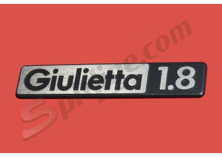 Scritta Bomisa usata Alfa Romeo "Giulietta 1.8"