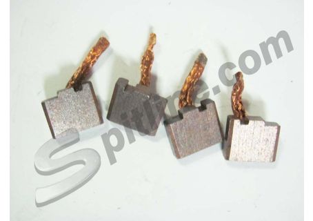 Serie spazzole motorino di avviamento imp. Bosch  BSX 159-160 (rif. 1004320113)