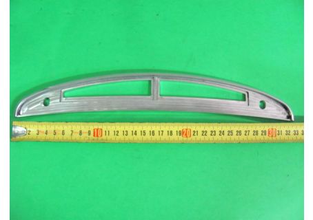 Supporto in alluminio per fanale luce targa Fiat 1100 vari modelli ('45-'55 circa)