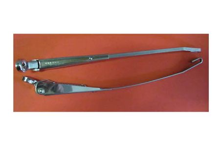 Coppia bracci tergicristallo a gancio (braccetto girato ad "U) Alfa Romeo Giulia, GT Bertone