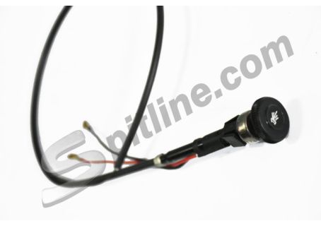 Cavo aria al carburatore con contatto elettrico Fiat 132 1600/1800