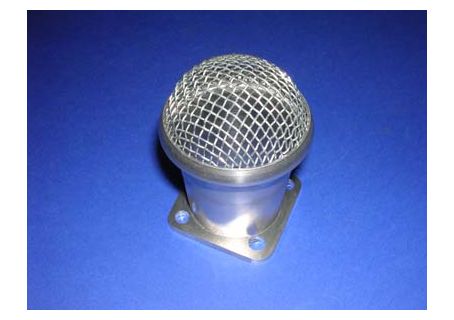 Tromboncino in alluminio 3 fori per carburatore Dell'Orto diam.40