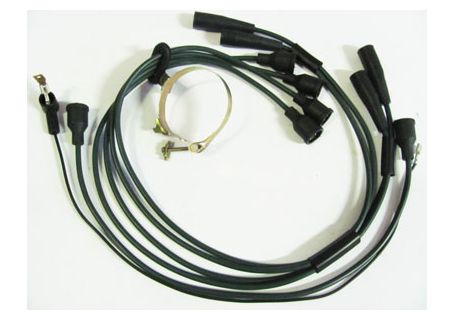 Serie cavi candele verdi 5 mm con staffa Alfa Romeo Giulietta Berlina/Sprint/Spider (serie 101)