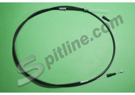 Cavo con guaina apertura cofano Fiat 124, 126, 127, 128, 131, 132, 500 F/L/R, 600D, 850, Panda, Ritmo, Regata