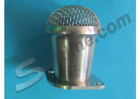 Tromboncino d'aspirazione diam. 35 per carburatore tipo Solex C35 Lancia Fulvia
