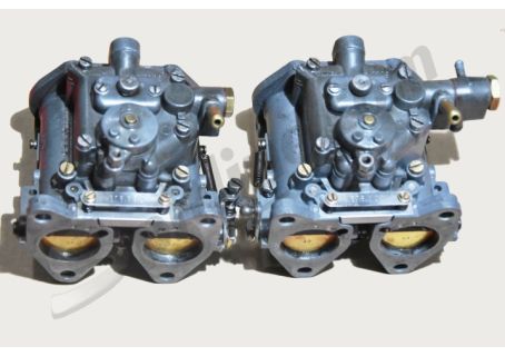 Coppia carburatori usati Solex C35 PHH 18 per Lancia Fulvia (818.302)