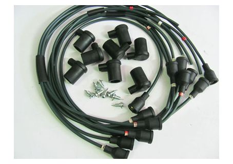 Serie cavi candela verdi mm.5 Alfa Romeo Giulia GTA doppia accensione