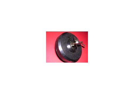 Tappo benzina in plastica nera con chiave Chrysler Simca 1000-1200-1301-1501
