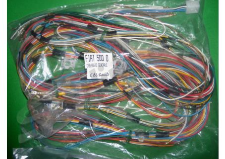 Cablaggio impianto elettrico Fiat 500D