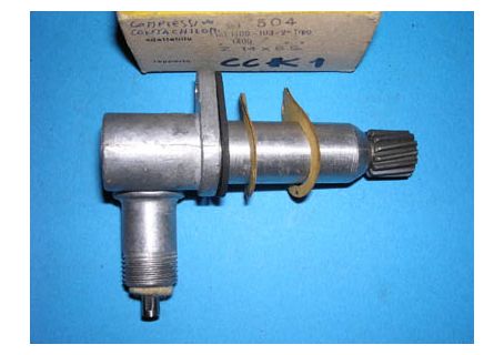Rinvio contachilometri Fiat 1100/103 2° tipo-1400 (14 denti) Z 14x6S  Cod: CCK1